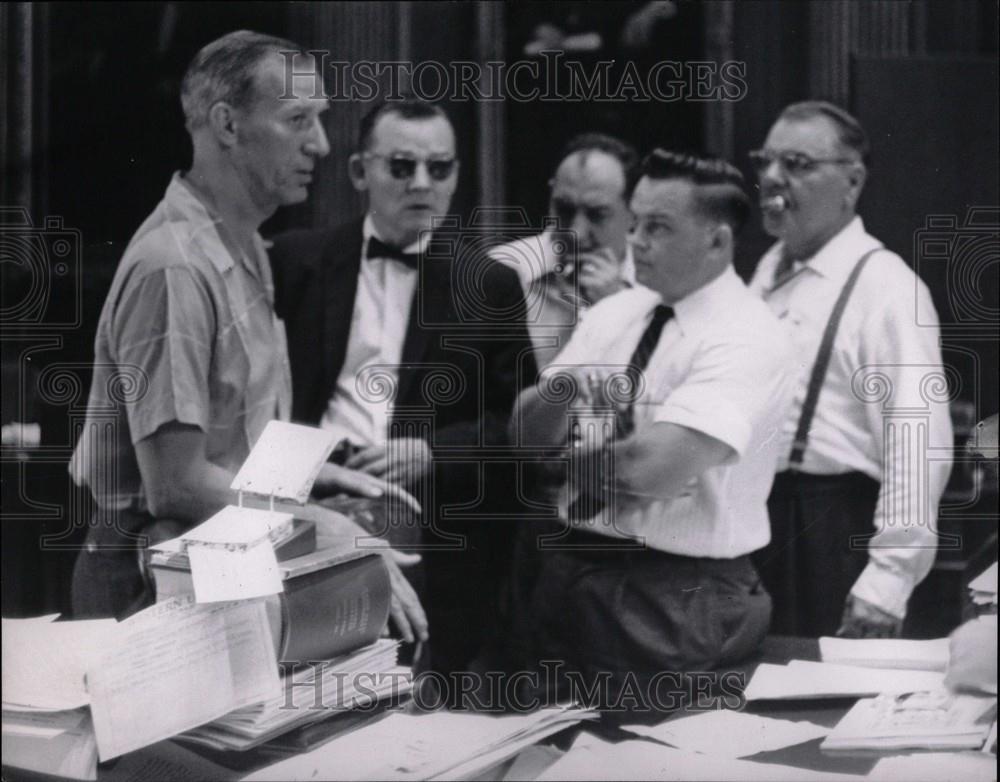 1959 Press Photo Michigan State Democratic senators - Historic Images