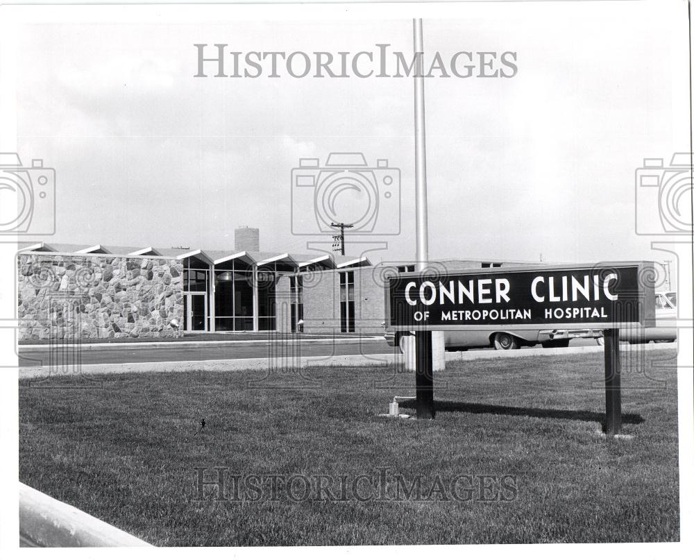 1963 Press Photo Conner Clinic Hospital - Historic Images