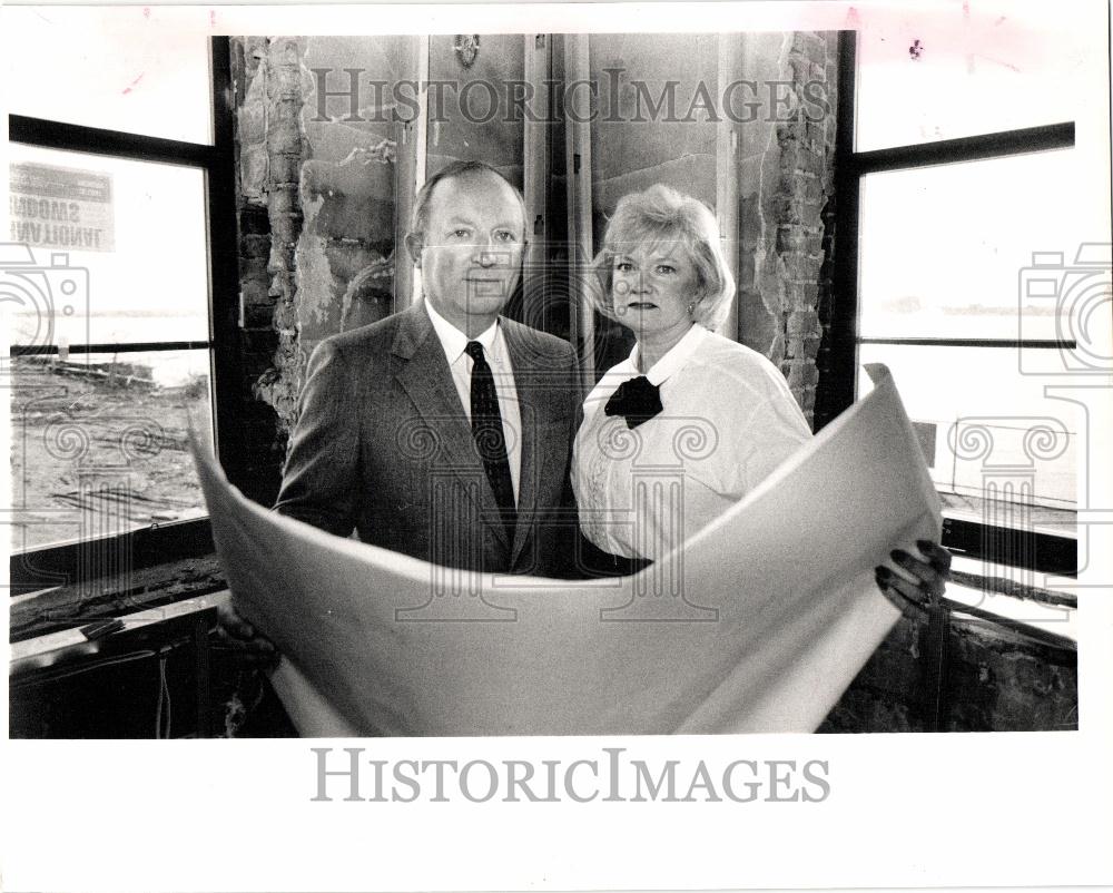 1989 Press Photo Richard Terry Wendy Terry Parke Davis - Historic Images