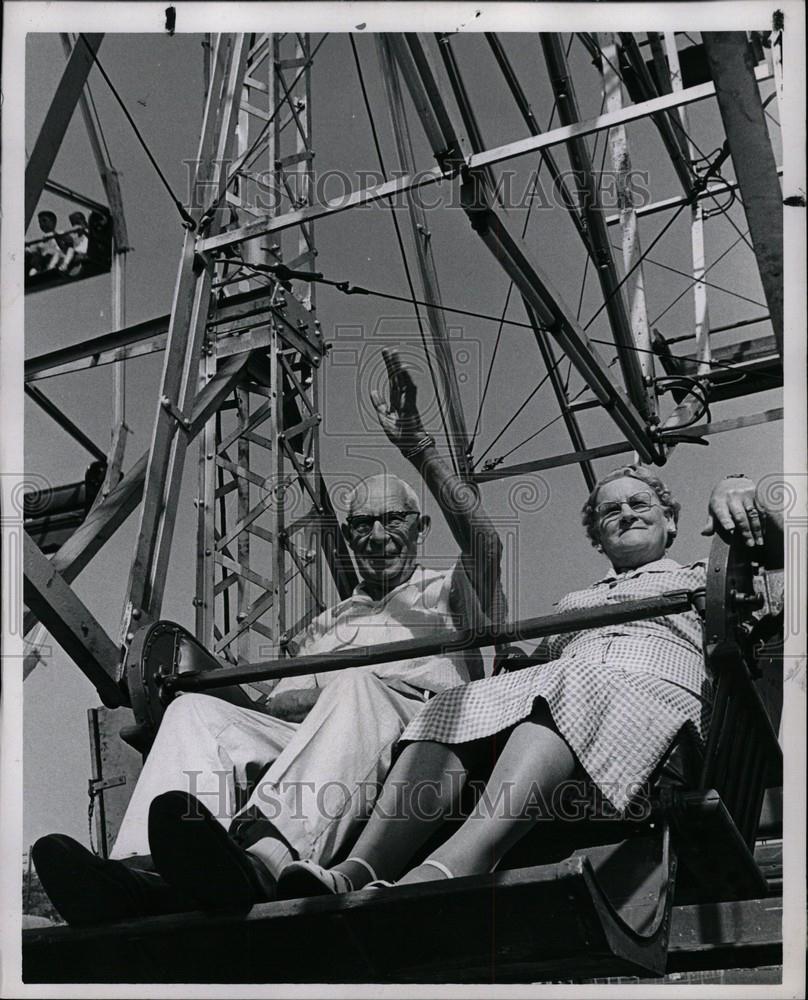 1960 Press Photo Mr. and Mrs. Frank J. Kempkens - Historic Images