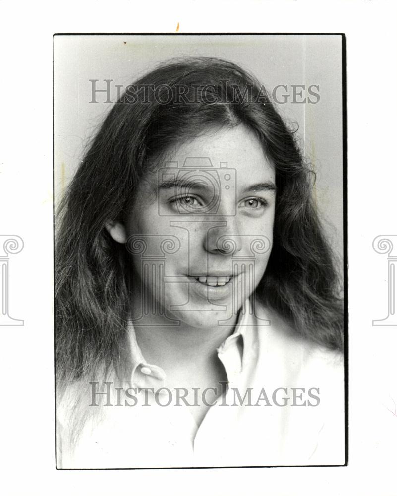 1985 Press Photo Karen Tensa - Historic Images