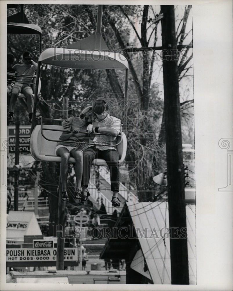 1969 Press Photo state fair competrition folk karyl pet - Historic Images