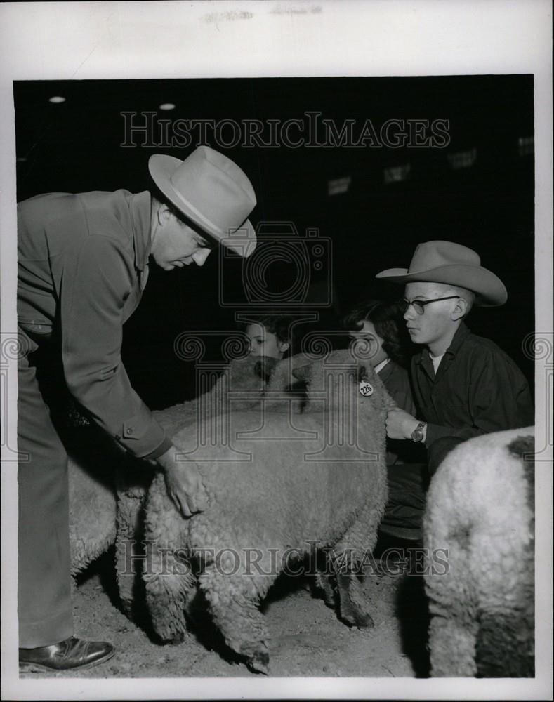 1956 Press Photo Harold Henneman Michigan State - Historic Images