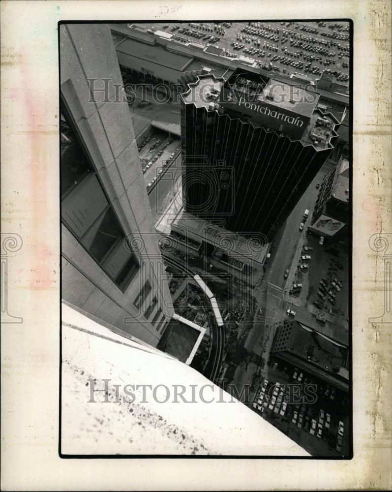 1989 Press Photo Madden Building Detroit Development - Historic Images