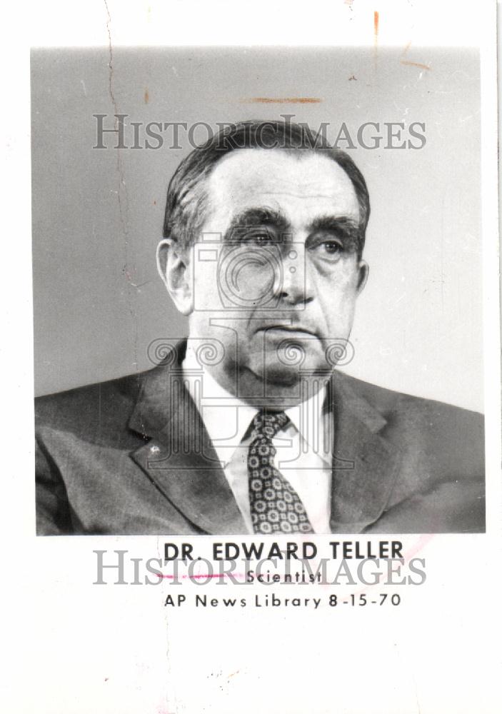 1979 Press Photo Edward Teller Scientist physicist - Historic Images