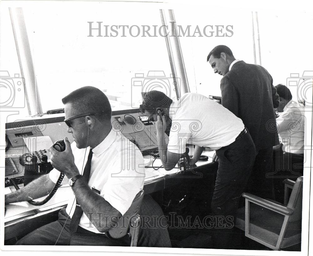 1968 Press Photo Metropolitan Airport Romulus Michigan - Historic Images