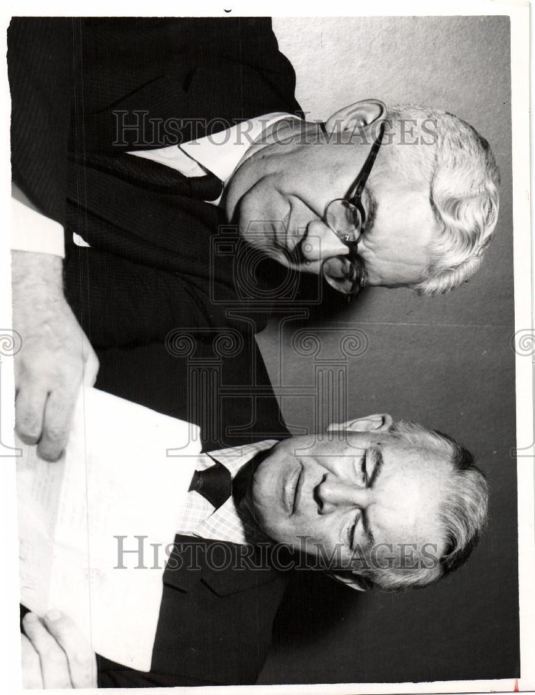 1958 Press Photo Producer Shepard Traube Blackmer - Historic Images