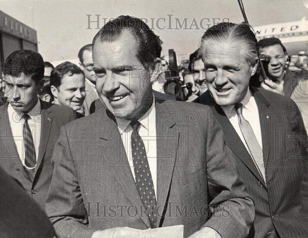 1968 Press Photo George Romney Presidential Race Nixon - Historic Images