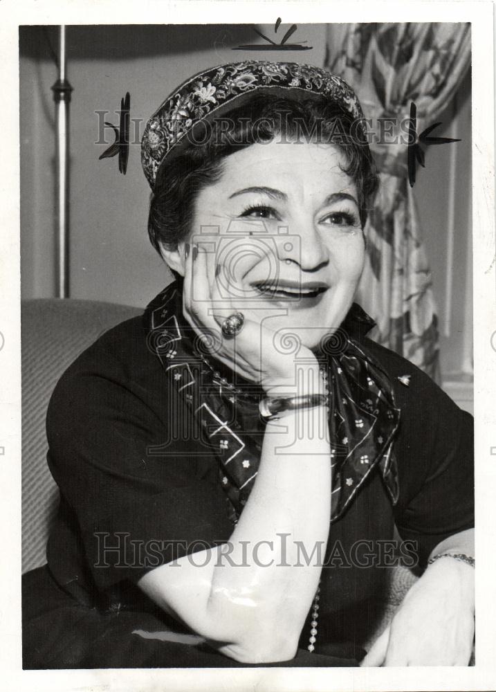 1950 Press Photo Jennie Tourel - Historic Images