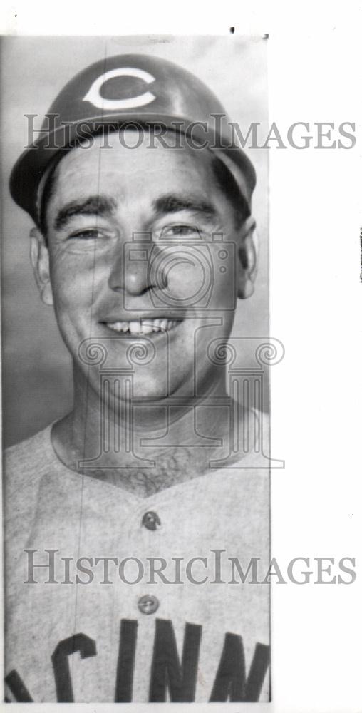 1959 Press Photo JOHNNY TEMPLE second baseman - Historic Images