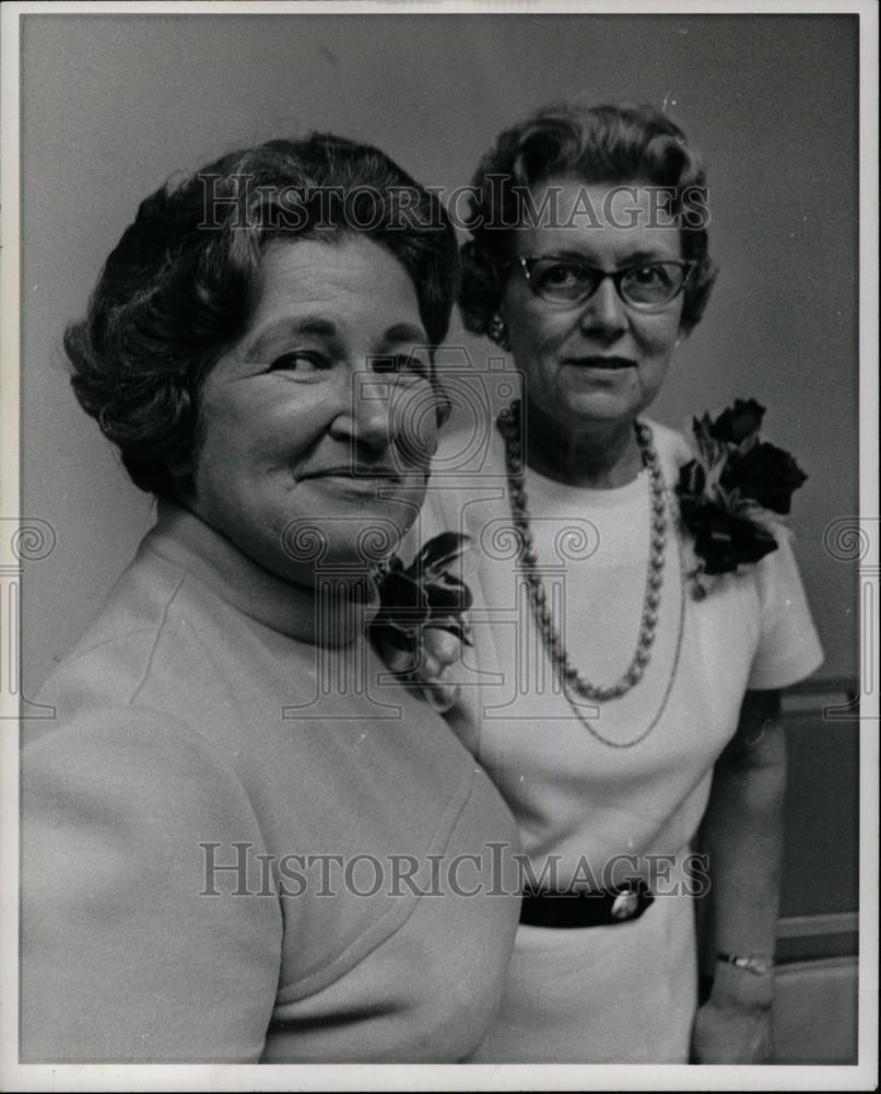 1970 Press Photo Old New President Michigan Dental Assc - Historic Images