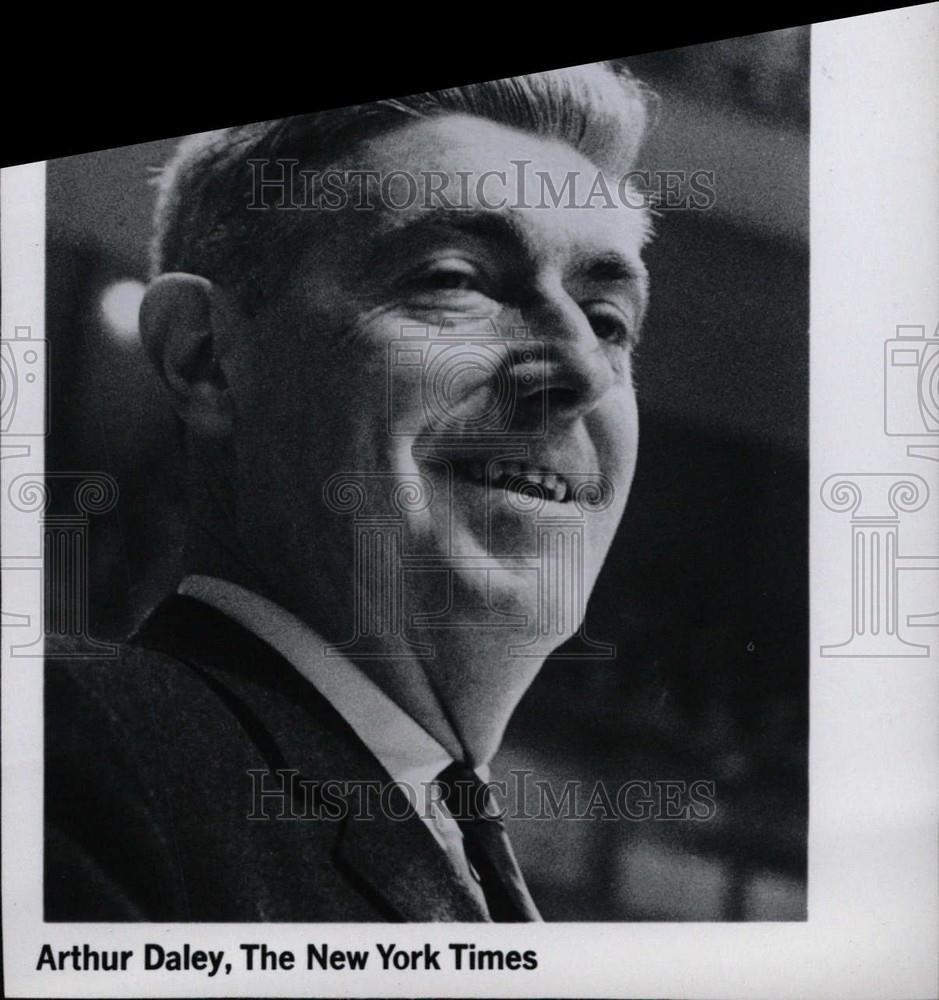 Press Photo Arthur Daley - Historic Images