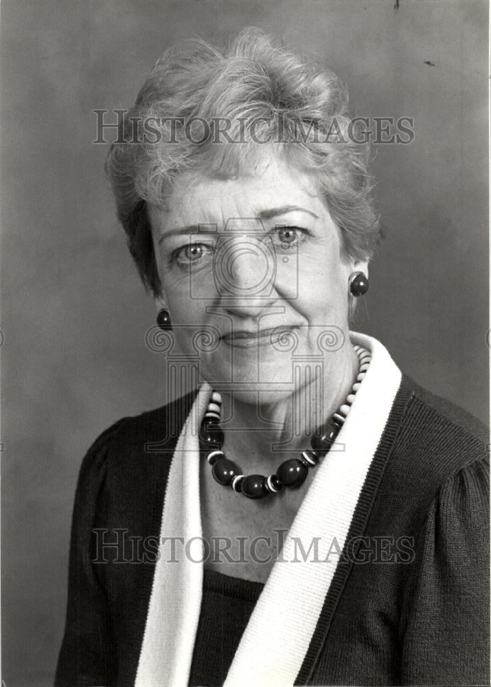 1991 Press Photo nurse president Bon Secours - Historic Images