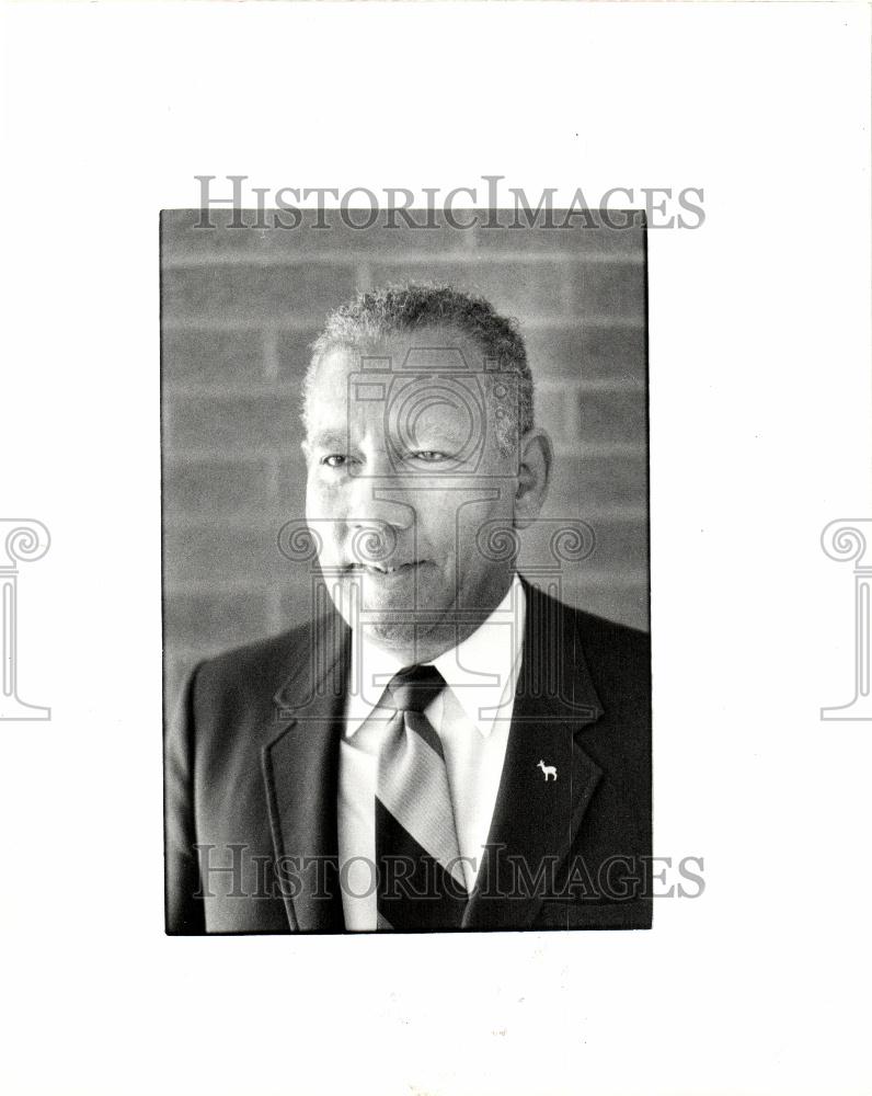 1985 Press Photo J. Nichols Ernest Brown Perry Kosowski - Historic Images