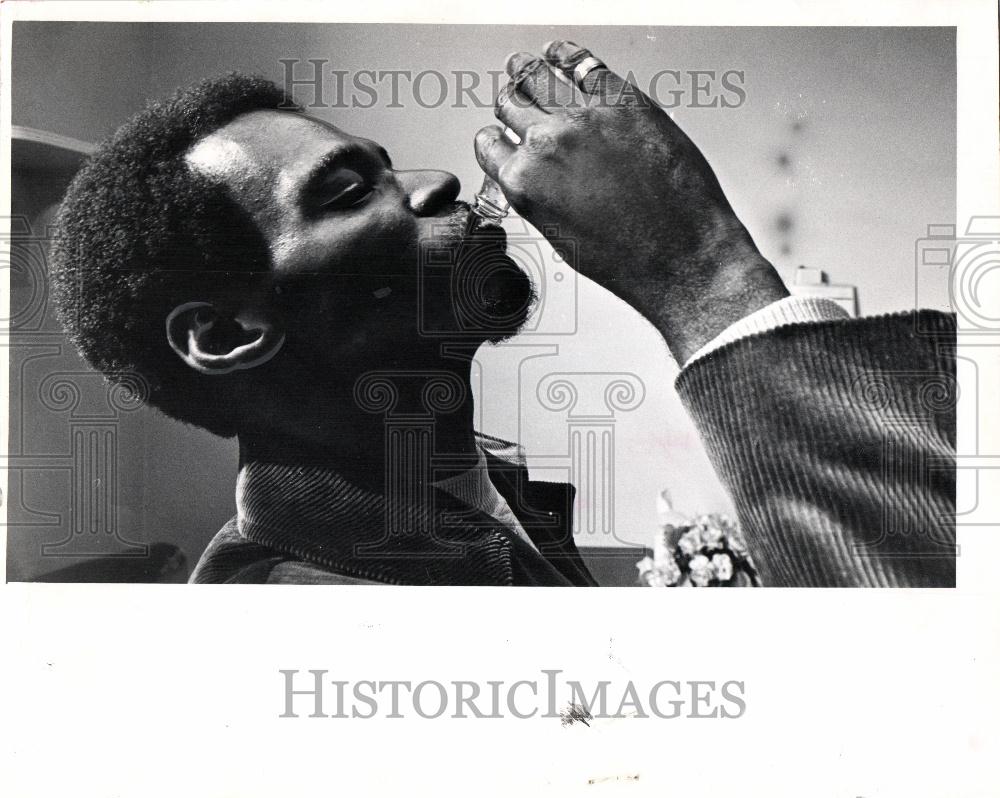 1970 Press Photo Methadone Opioid Analgesic - Historic Images