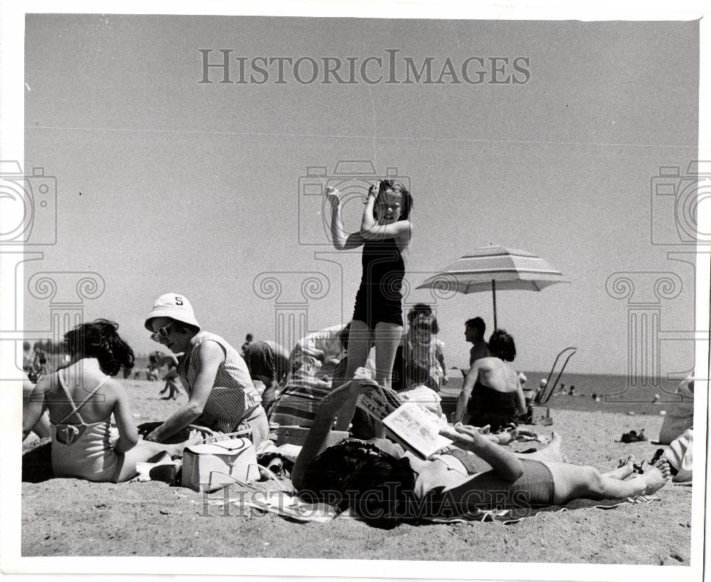 Press Photo Metro Beach is a 750-acre peninsula th - Historic Images