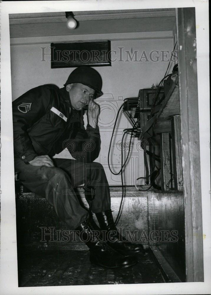 1962 Press Photo Michigan National Guard James N Seib - Historic Images