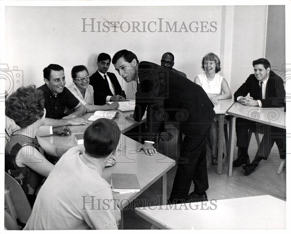 1965 Press Photo Dr John J. palmers family program - Historic Images