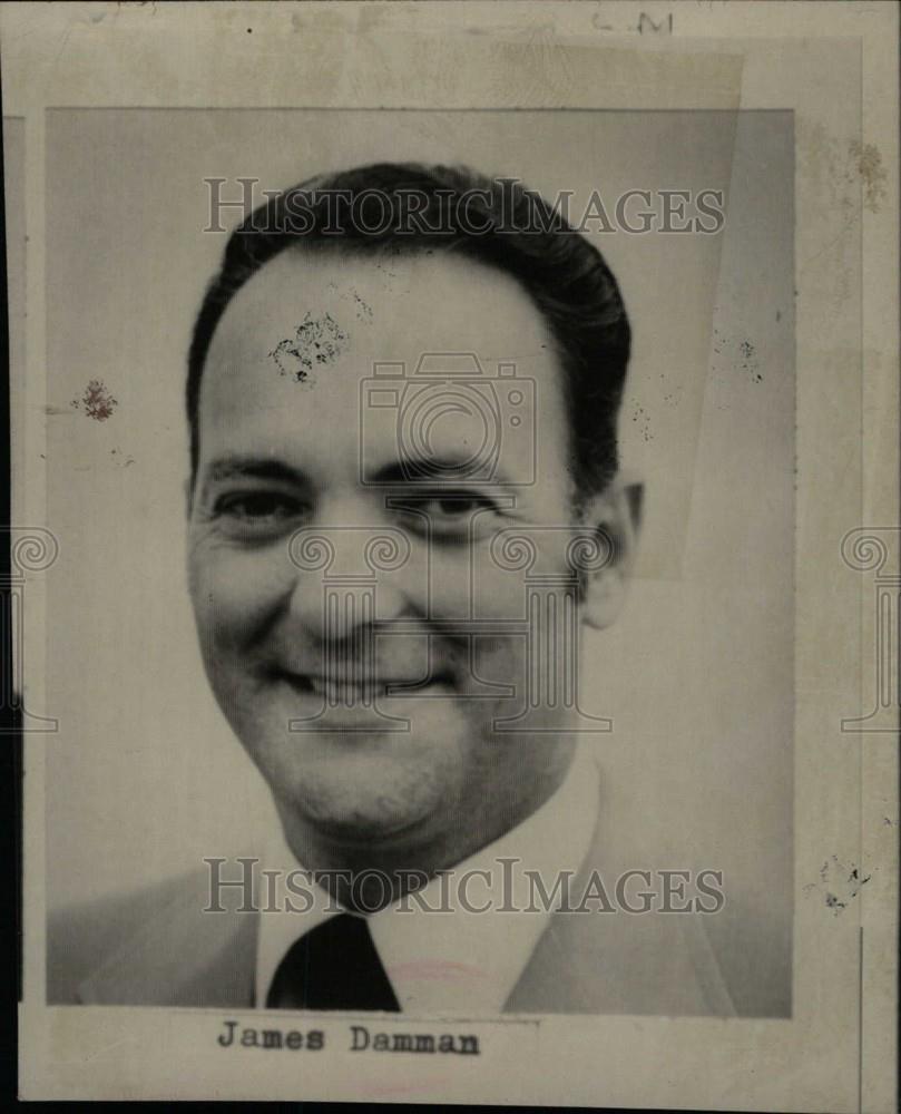 1944 Press Photo James Damman Republican Michigan - Historic Images