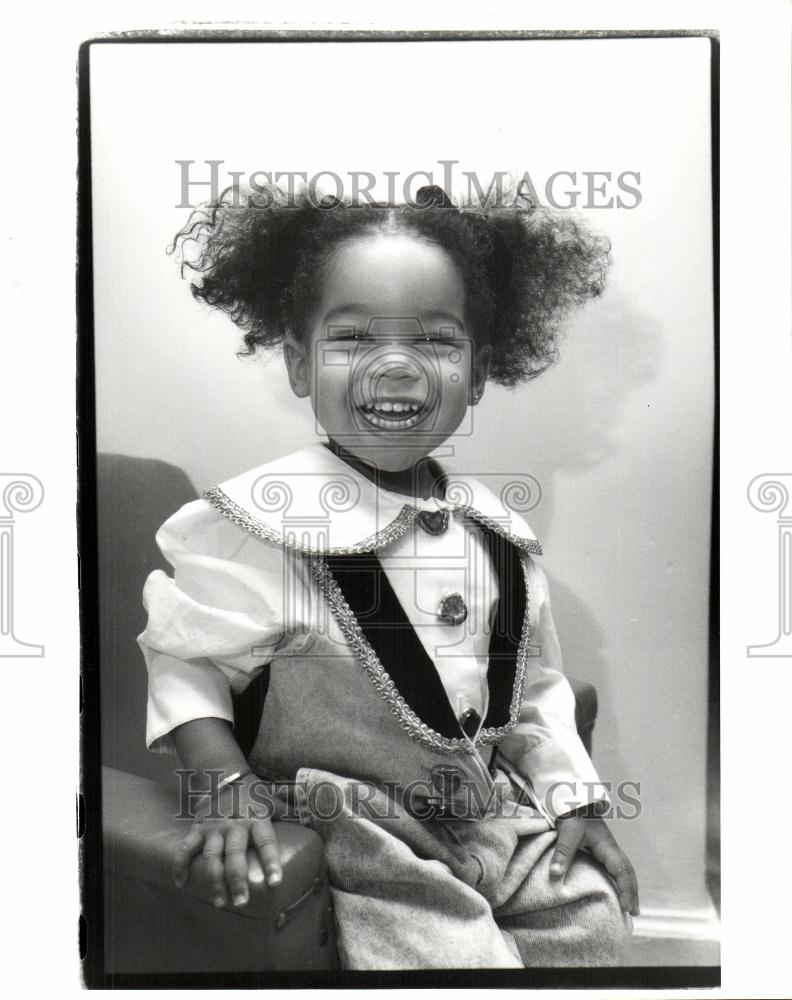 1992 Press Photo Alexis Vickie Townsend family - Historic Images