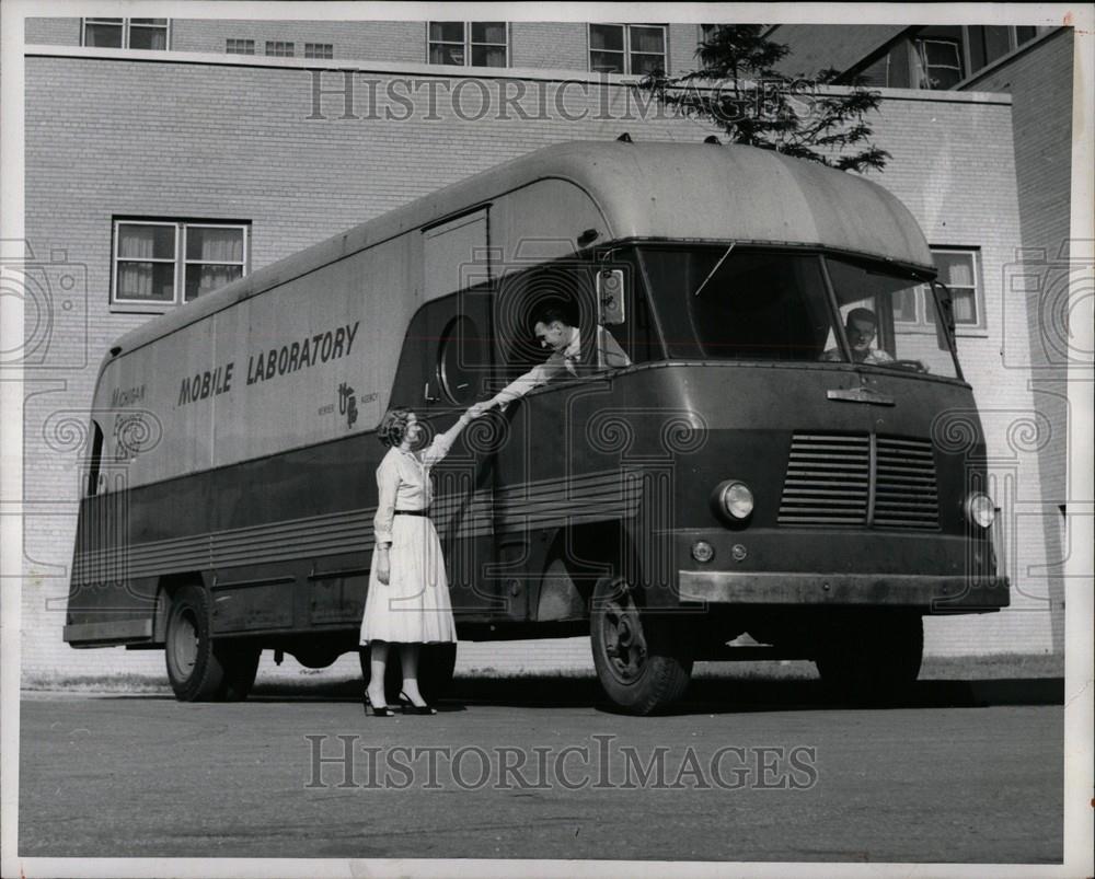 1956 Press Photo Epilepsy Center Michigan United States - Historic Images