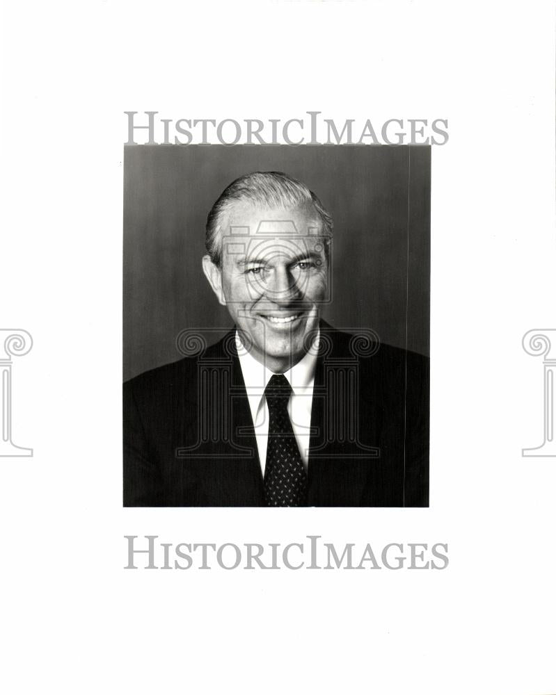 Charles L. Brown Chairman/ 1981 Vintage Press Photo Print - Historic Images