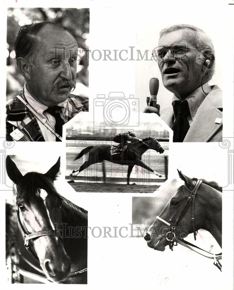 1985 Press Photo Heywood Hale Broun CBS-TV Sports Essay - Historic Images