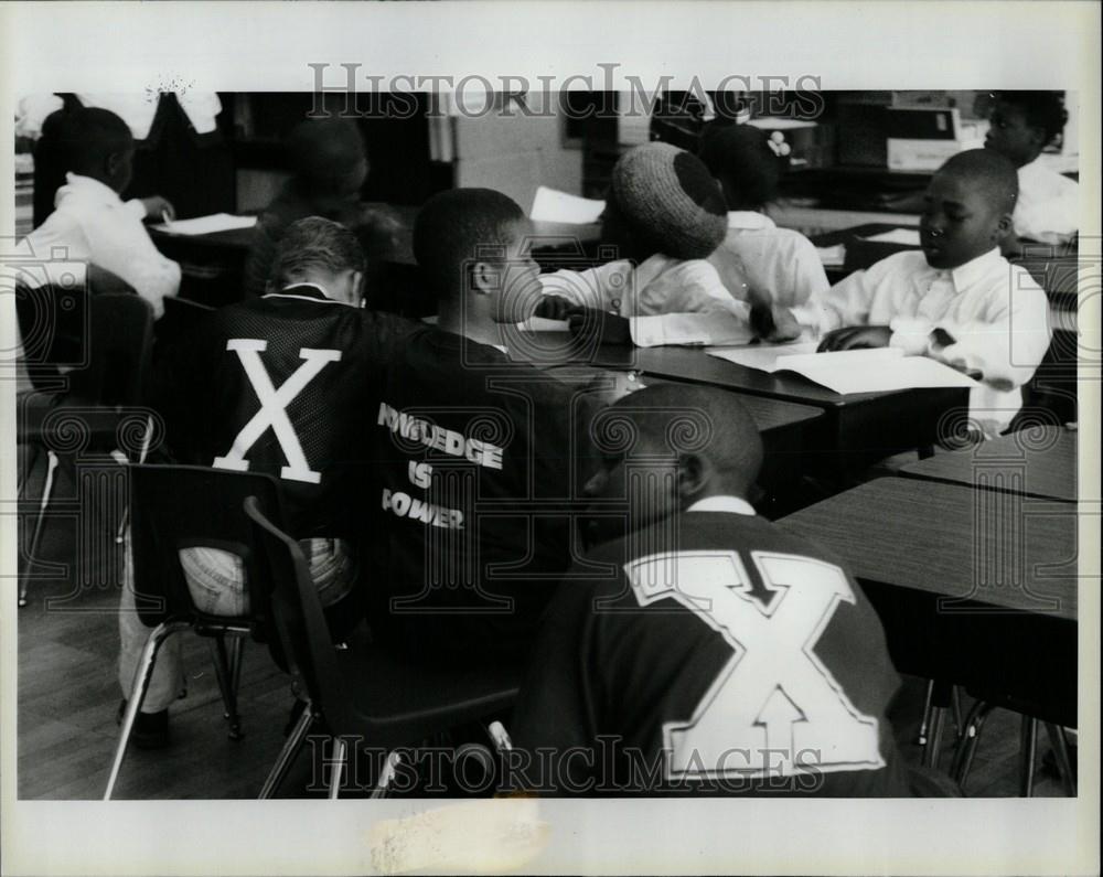 1995 Press Photo MALCOLMX ACADAMY - Historic Images