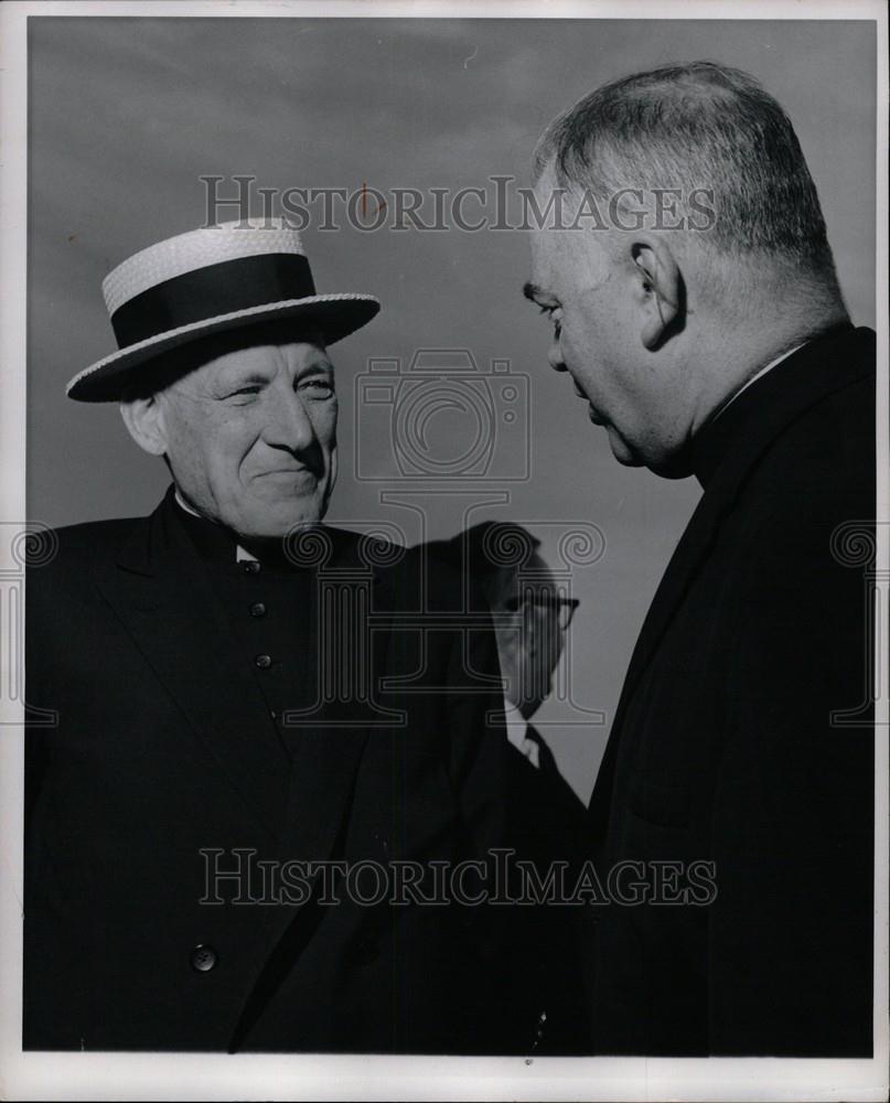 1963 Press Photo Cardinal Richard James Cushing - Historic Images