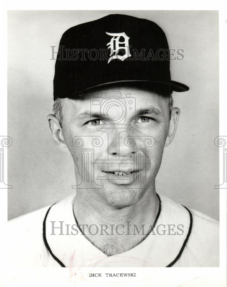 1970 Press Photo Dick Tracewski Baseball player - Historic Images