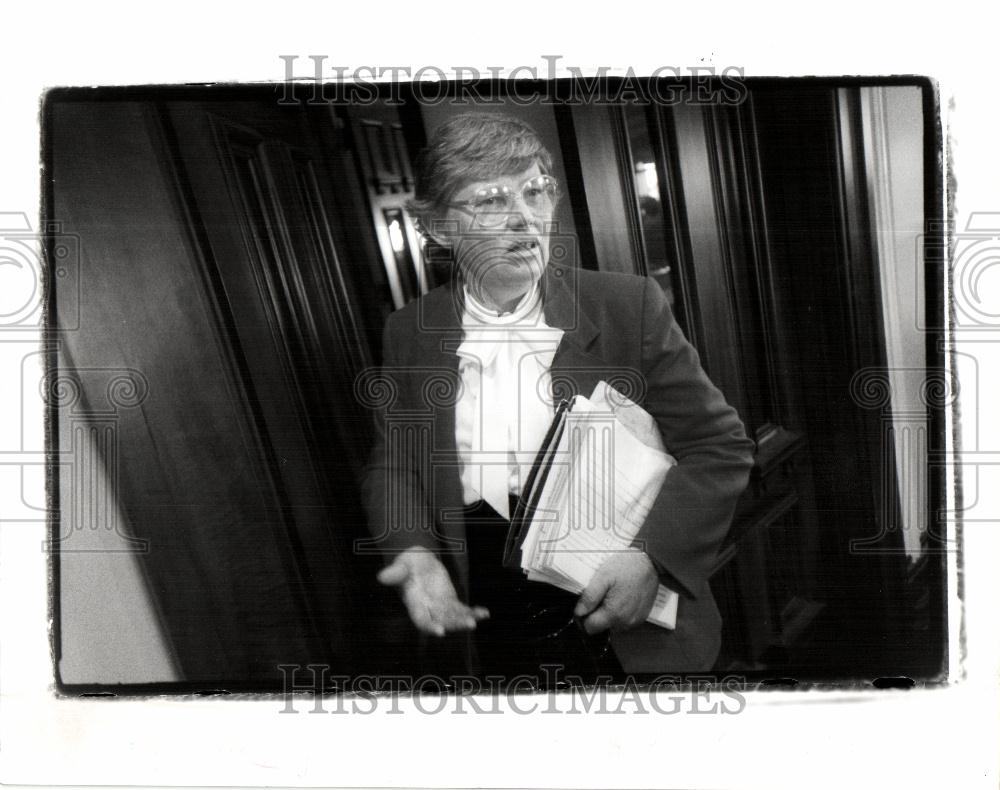 1991 Press Photo Mary Brown,State representative - Historic Images