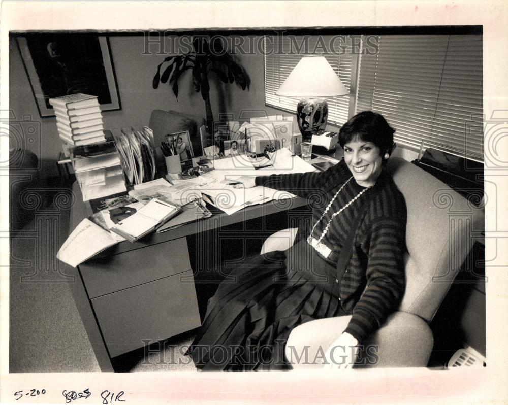 1989 Press Photo Harriet Braiker Stress Management - Historic Images