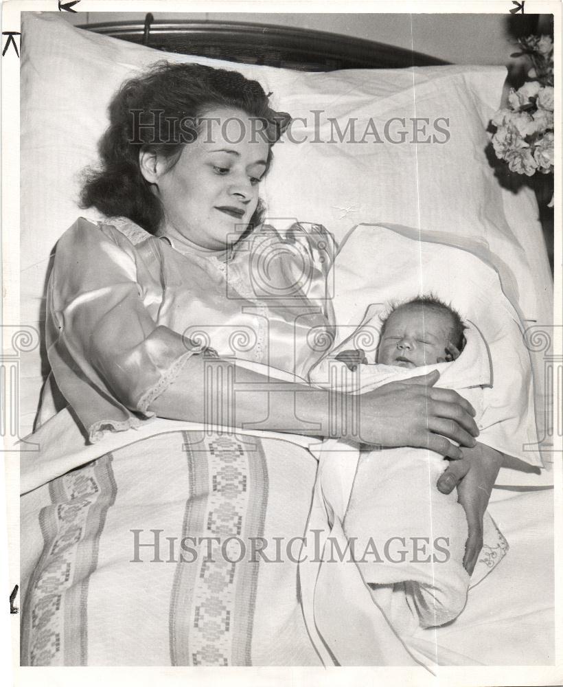 1948 Press Photo Leap Year Babies - Historic Images