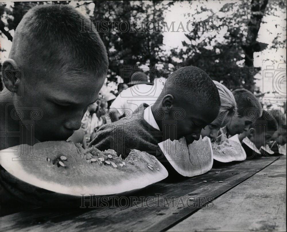 1962 Press Photo Michigan State Fair Detroit sports - Historic Images