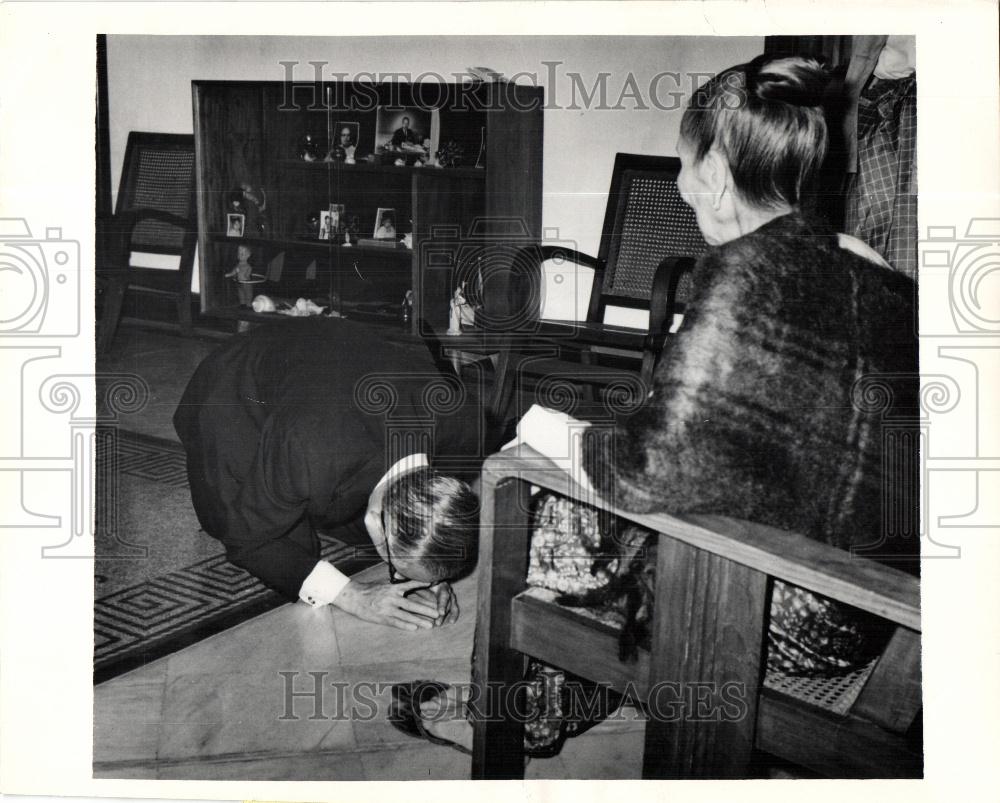 1970 Press Photo Rangoon Burma Dorsal Thant mother - Historic Images