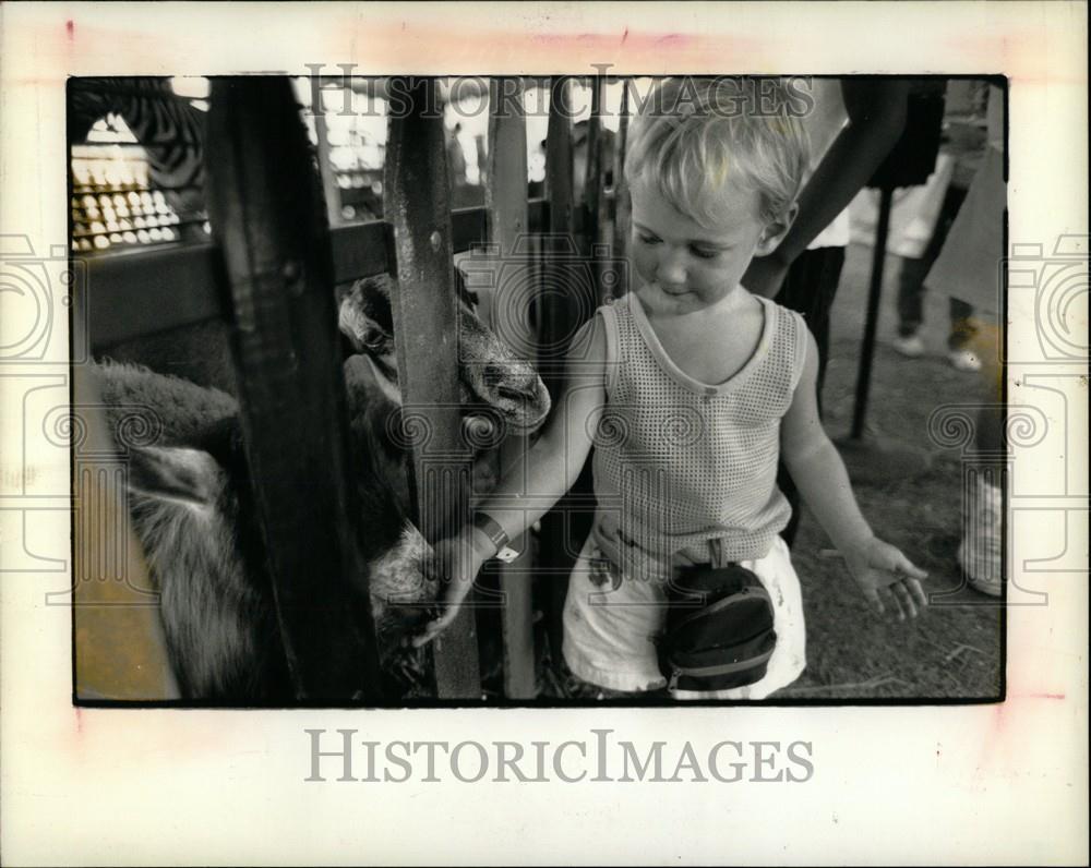 1998 Press Photo Michigan State Fair Detroit sports - Historic Images