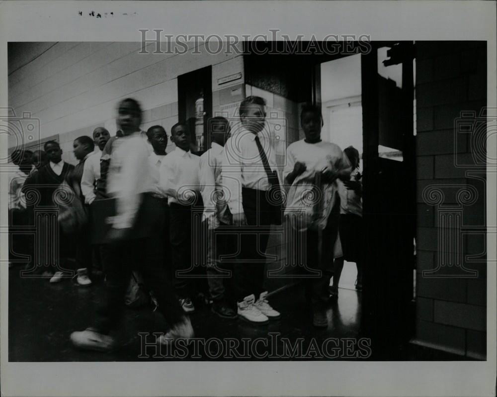 1995 Press Photo Malcolm X American Muslim minister - Historic Images