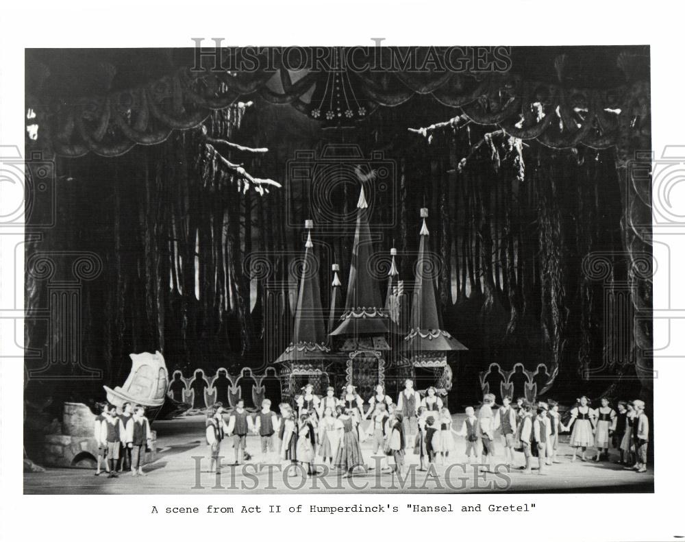 1983 Press Photo Hansel and Gretel opera Metropolitan - Historic Images