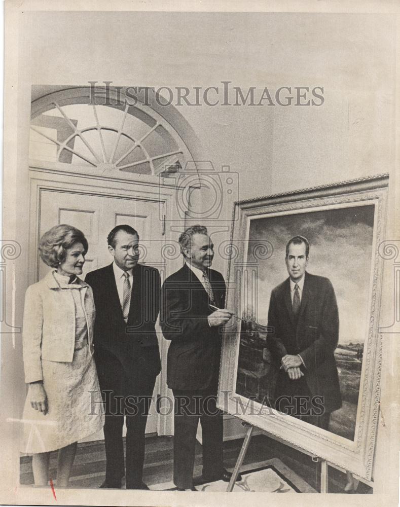 1969 Press Photo Pres. Richard M. Nixon - Historic Images