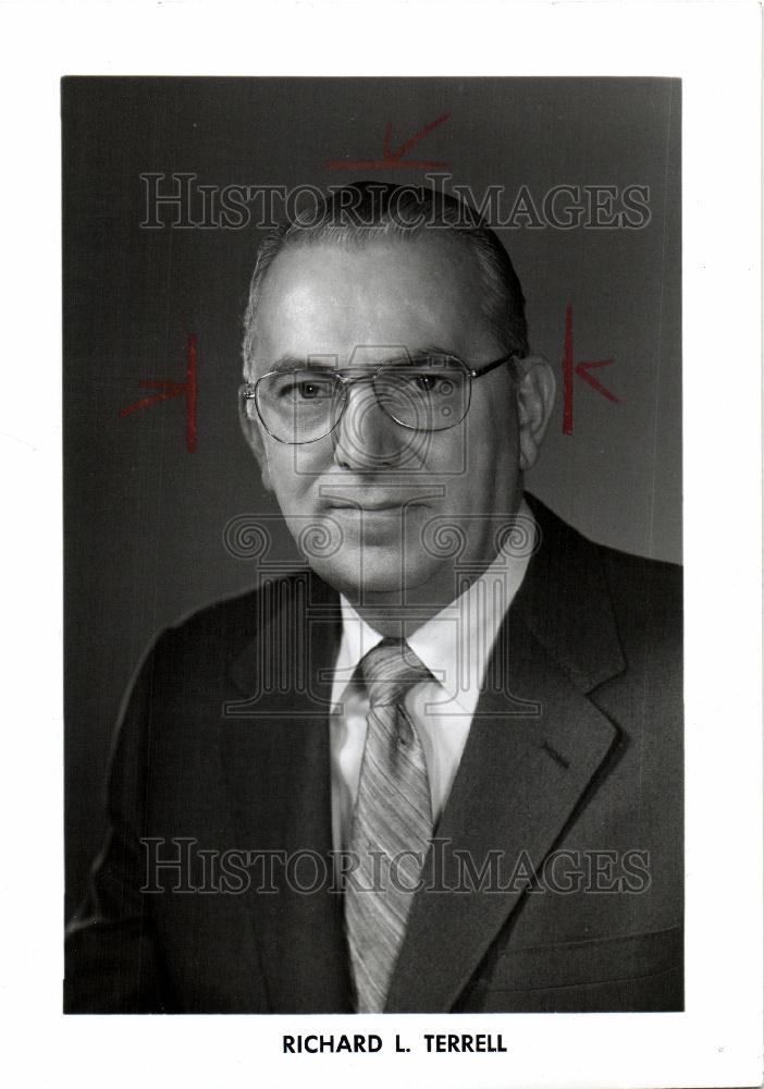 1974 Press Photo Richard L. Terrell - Historic Images