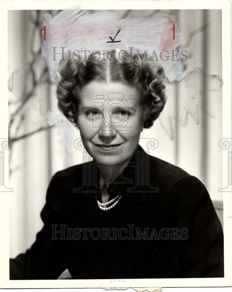 1952 Press Photo Mrs Spurch Tracy - Historic Images