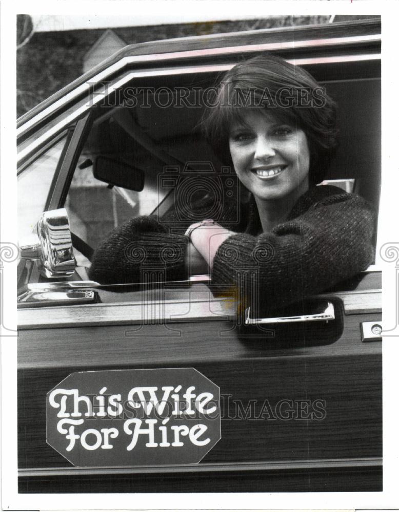 1986 Press Photo Pam Dawber Actress This Wife For Hire - Historic Images