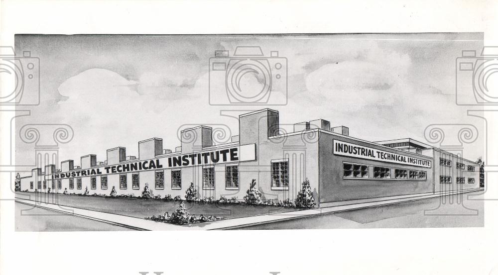 1950 Press Photo Lawrence Institute Technology Detroit - Historic Images