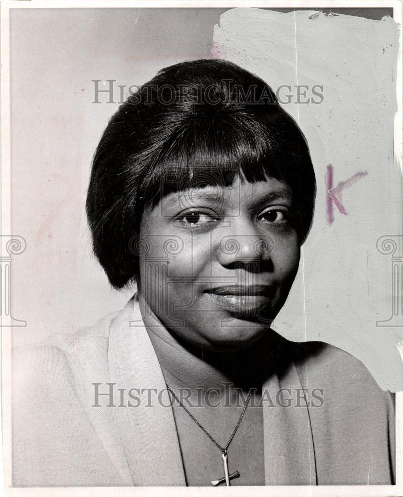 1967 Press Photo Mrs. Howard E Gay African Methodist - Historic Images