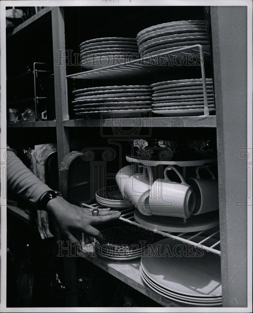 1970 Press Photo Kitchen Aids Michigan Heart Assoc - Historic Images