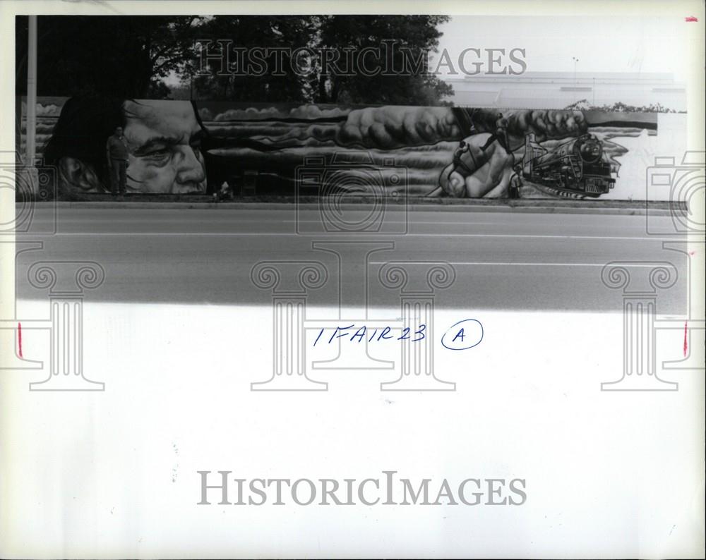 1993 Press Photo Michigan State Fair Detroit, Michigan - Historic Images