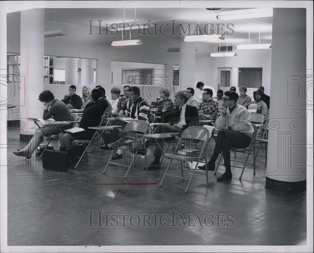 1966 Press Photo Michigan Lutheran College Detroit - Historic Images