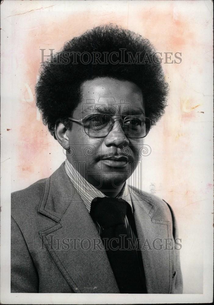 1978 Press Photo Malcolm Dade, Mayor&#39;s young assistant - Historic Images