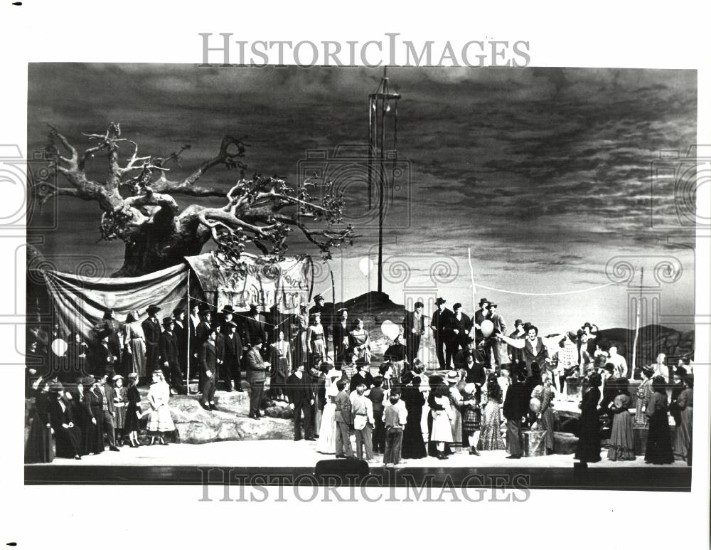 1981 Press Photo Pagliacci Opens at Metropolitan Opera - Historic Images