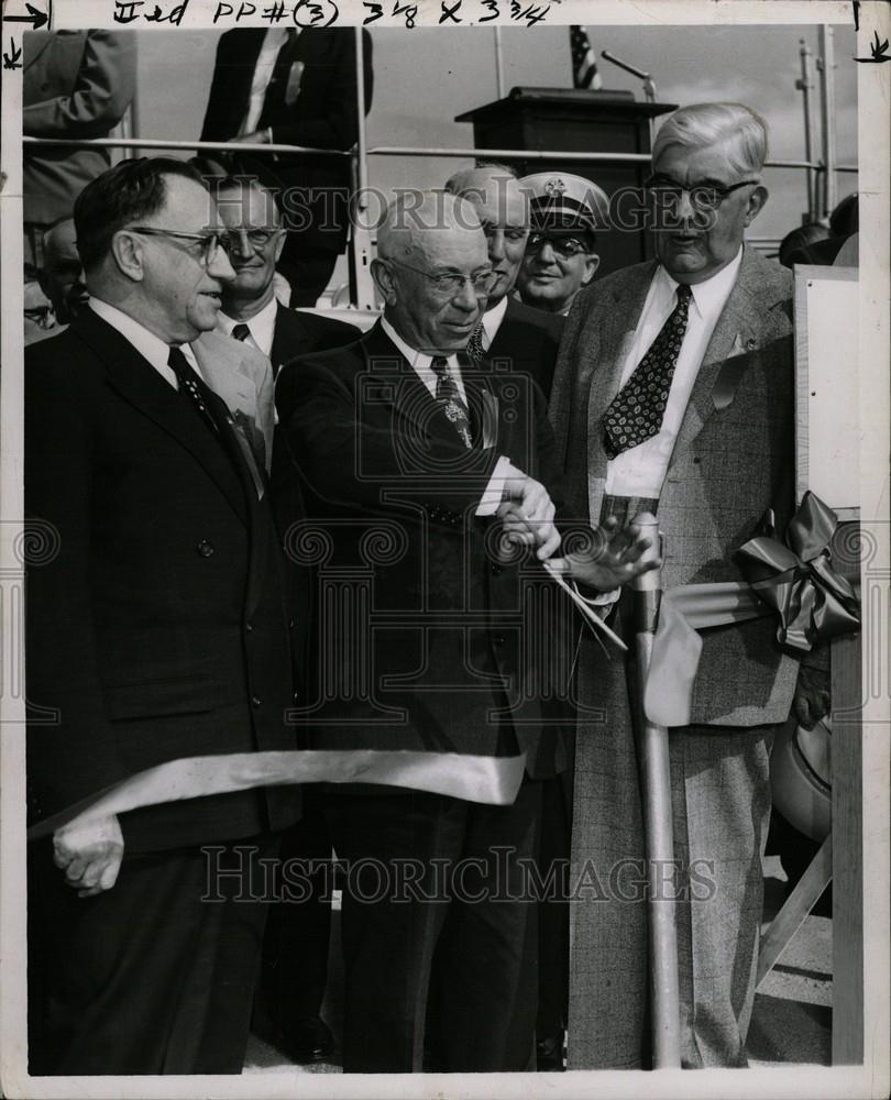 1955 Press Photo John C Lodge Expressway - Historic Images